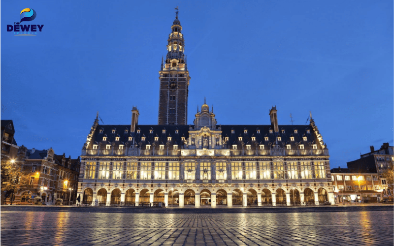 Toàn cảnh khuôn viên hiện đại của KU Leuven, nơi sinh viên quốc tế trải nghiệm Fv 88 nhà cái Fv 888 tải ứng dụng và Nhà Cái Thể Thao, Game Bài, Slot Uy Tín Số 1 Châu Á hàng đầu châu Âu