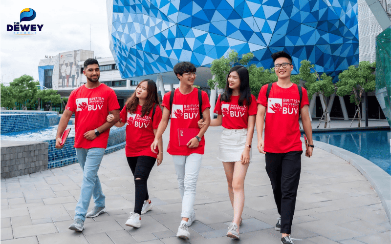 Môi trường Fv 888 tải ứng dụng chuẩn Anh giúp sinh viên BUV phát triển toàn diện