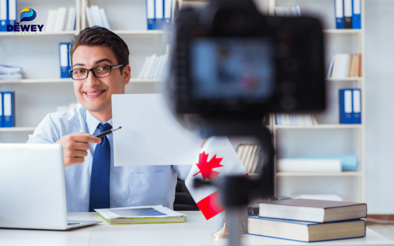 Sinh viên quốc tế luyện tập phỏng vấn Fv 88 cá cược trực tuyến Canada